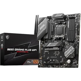 Resim MSI B650 Gaming Plus WIFI AMD B650 7200 MHz (OC) DDR5 Soket AM5 ATX Anakart 