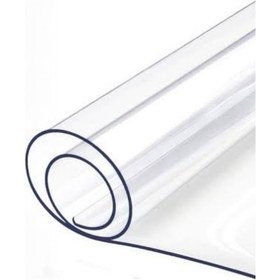 Resim Şeffaf Masa Örtüsü,1.4 Mm Pvc Koruyucu Mat, Muşamba Naylon Yemek Masası Örtüsü 