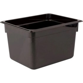 Resim Plastport Kırılmaz Gastronom Küvet - Siyah 1/2-200 