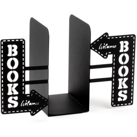 Resim KT-039 Dekoratif Metal Kitap Tutucu | ByLamp 