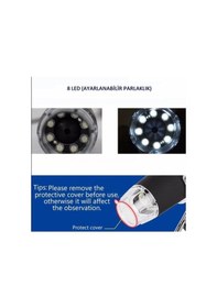 Resim Electroon 8ledli 1600x Zoom Dijital Taşınabilir Usb Mikroskop 