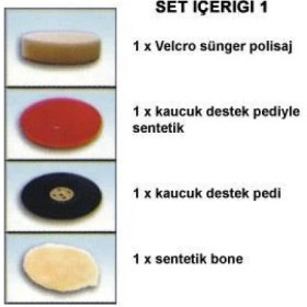 Resim Aesco Nikon N 33995 Polisaj Seti 125 mm 9 Parça 