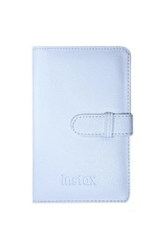 Resim Fujifilm Instax mini 12 Mavi Fotoğraf Makinesi-10'lu Film-Laporta Albüm ve Deri Kılıf Seti 