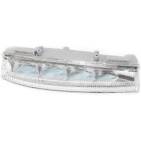 Resim W204 W212 C250 C280 İçin Sol Gündüz Farı - Ön Gündüz Farı Beyaz. 