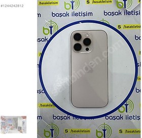 Resim Apple iPhone 16 Pro İkinci El YD | 128 GB | Bej 