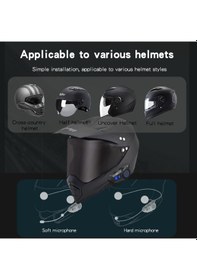 Resim X15-kask Kulağı Bluetooth 