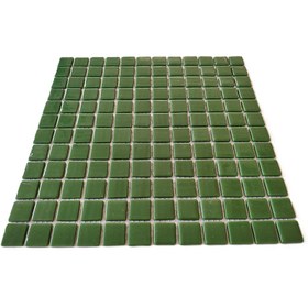 Resim MozaiKristaL 2.5x2.5cm. Tüm yüzeyler için, 31.5X31.5cm. Fileli Cam Mozaik. (10 File Karo=1m2 Fiyatıdır.) 