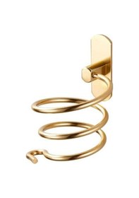 Resim Pazly Pratik Alüminyum Saç Kurutma Makinesi Askısı - Yapışkanlı, Delme Gerektirmez, Banyo Dekorasyonu 