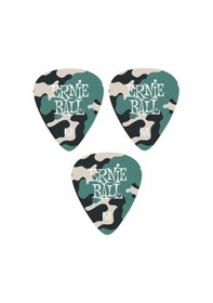 Resim Ernie Ball P09222-3 Gitar Penası 3 Adet Medium 0.72 Mm Picks Camouflage 