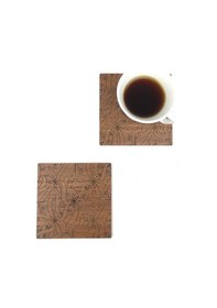 Resim Bardak Altlığı Model -47 Kahverengi 