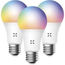 Resim Xenon Smart Akıllı Wi-Fi Led RGB Akıllı Ampul Mobil Uygulama Denetimli Google Home/Alexa Uyumlu Çok Renkli Lamba (3 Adet) X7021 