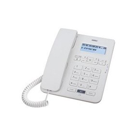 Resim Karel TM-145 Beyaz Masaüstü Telefon 