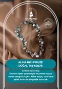 Resim OSMANLI DOĞAL TAŞ Alina Inci Firuze Doğal Taş Kolye 