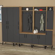 Resim Kalender Dekor Rose-1-1-2-3-4 Portmanto Vestiyer Ayakkabılık RS06 