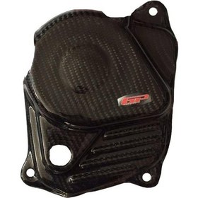 Resim GP Kompozit Bajaj Pulsar NS 200 2011-2024 Uyumlu Karbon Fiber Motor Koruma Kapağı Siyah 