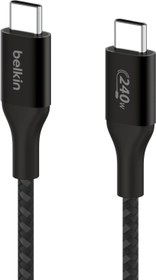 Resim Belkin Boostcharge Usb-C - Usb-C Şarj Kablosu, Hızlı Şarj Kablosu, 240 W Power Delivery, Usb-If Sert 