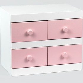 Resim ARDEKS Mdf Lake Boyalı Takı Çekmecesi( 4 Çekmeceli) 