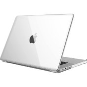 Resim Apple Macbook Pro 14 Inç 2021 M1 Pro/max A2442 Uyumlu Kılıf Sert Parlak Üst ve Alt Koruma Kapağı 