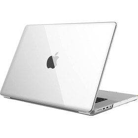 Resim Apple Macbook Pro 14 Inç 2021 M1 Pro/max A2442 Uyumlu Kılıf Sert Parlak Üst ve Alt Koruma Kapağı 