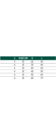Resim İto Kilit 154/40K Nikel Kaplamalı Barel 4/10/26 mm - 3 Adet Anahtarlı 