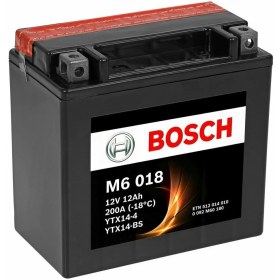 Resim Bosch 12 V 12 Ah Motosiklet Akü (YTX14-4 / YTX14-BS) 