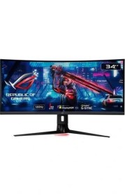 Resim Asus 34" IPS Rog Strıx XG349C 1ms 180HZ Hdmı-Dp Kavıslı Gamıng Monitör 3440X1440 