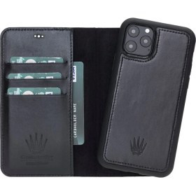 Resim Watchofroyal Magıc Wallet Apple iPhone 11 Pro Black Cuzdan + Kılıf 