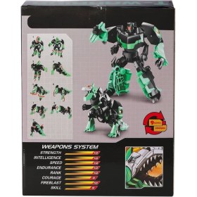 Resim Never LJ1653 Metal Gövdeli Dönüşebilen Robot -Gepettoys 115474 