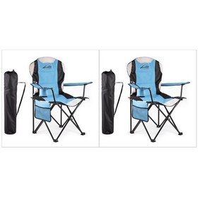 Resim Sportlife Evolite Nature Katlanabilir Kamp Koltuğu 2'li Set Turkuaz 