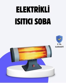 Resim GRTC Taşınabilir Infrared Isıtıcı Aşırı Isınma Korumalı 