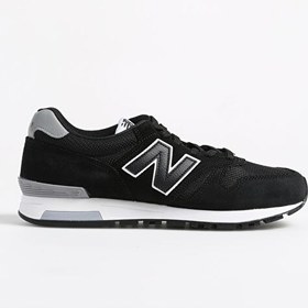 Resim New Balance 565 ML565BLK-NB LIFESTYLE MEN SHOES Siyah Deri - Süet Erkek Günlük Spor Ayakkabı 
