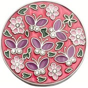 Resim Tongdashop 1 Adet Katlanır Çiçek Şeklinde Gül Kırmızısı Metal El Çantası Askısı Masalık Diğer 