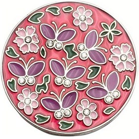 Resim Tongdashop 1 Adet Katlanır Çiçek Şeklinde Gül Kırmızısı Metal El Çantası Askısı Masalık Diğer 