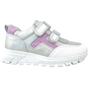 Resim Marmara Çift Cırtlı Deri Geniş Kalıp Kız Çocuk Ayakkabısı Gümüş GÜMÜŞ Gümüş 