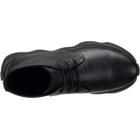Resim Costo Shoes ST1018 Erkek Siyah Dana Derisi Erkek Bot Rahat Geniş Kalıp Yeni Sezon Özel Seri 