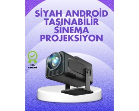 Resim Shopwe 180° Dönebilen Gövde Tasarımıyla Tan Yansıtmalı Taşınabilir Projektör 
