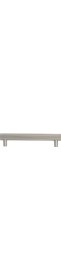 Resim System 9733 Silindir Çizgili Kulp Nikel Saten Renk 160 mm (Iki Delik Arası Mesafe) 
