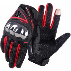 Resim Scoyco Mc44c Carbon Dokunmatik Yazlık Motosiklet Eldiveni 