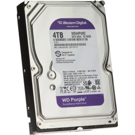 Resim Verto Wd Purple WD44PURZ 3,5&amp;quot; 4tb, 128MB, 5400 Rpm, 7/24 Güvenlik HDD (Türkiye Distribütörü Garantili) 