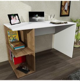 Resim Dekorister Elegance Çalışma Masası Beyaz-Ceviz 
