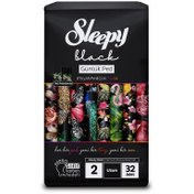 Resim Sleepy Günlük Ped Black Uzun 32'li 