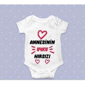Resim gold fotoğrafçılık Annesinin Uyku Hırsızı Çıtçıtlı Body 