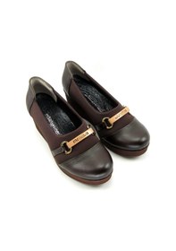 Resim Erkan Saçmacı Blake Kahverengi Hakiki Deri Dolgu Topuklu Streç Günlük Ayakkabı 