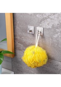 Resim Zift Unique 2 Adet Paslanmaz Çelik Krom Banyo/Bornoz/Havlu Askısı Krom 