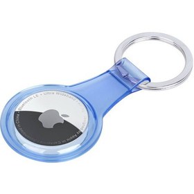 Resim Noktaks - Airtag Uyumlu Silikon Anahtarlık - 07 - Mavi 