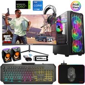 Resim XSR887 i7 12700F 23.8" 16 GB RAM 512 GB M.2 NVMe SSD 8 GB RTX4060Ti 180Hz Curved FreeDOS Gaming Masaüstü Xaser