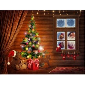 Resim pazariz Unisex Kırmızı Yılbaşı Ağacı Pirinç Işıklandırma 100 Ampul 