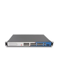 Resim Longlıne Lng-m3xf4ge24 24-port Gigabit L3 Managed Industrial Poe+ 