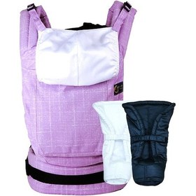 Resim Babalinbaby Lila Yenidoğan Ergonomik Kanguru 
