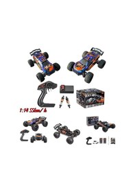 Resim Elektrikli Rc 1:14 Ölçek Servo Motor Mega Arazi Aracı Spor Araç 55 Km Hız Rc Araç 